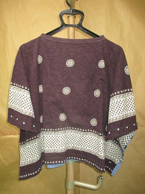 45rpm 45r 　ドルマン　ビッグTシャツ　ドット　 ワイド　ドルマン　カットソー　Tシャツ　0