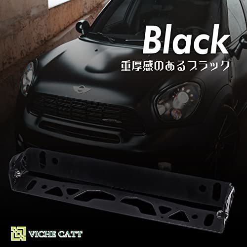 【VICHE CATT】 ナンバープレート フレーム ナンバーフレーム アルミプレート アルミ ナンバーステー 車 角度調整 汎用