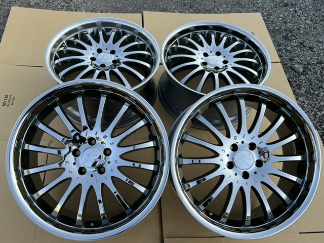 ホイール4本セットCARLSSON CR 1/16 BBS スタイル 20×9.5J+45
