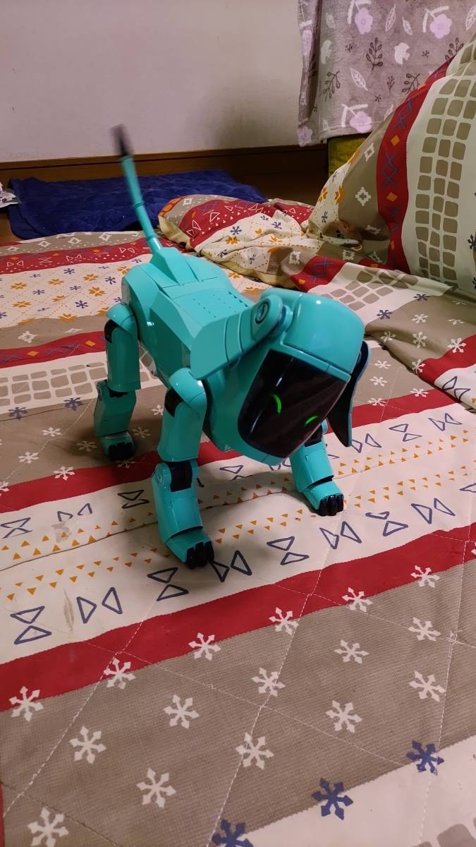 SONY AIBO アイボ ERS-111 ミントグリーン色（塗替）：送料無料