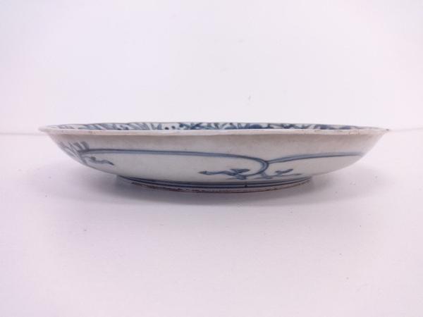 古伊万里　染付中皿　5枚　w18㎝　東S8-0523☆2F 89345# 【1円～】古伊万里 染付中皿5客揃 陶芸 日本の陶磁 【公式通販】