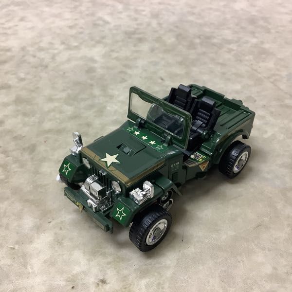 1円〜 欠品 旧タカラ ダイアクロン カーロボット No.12 J59ジープ