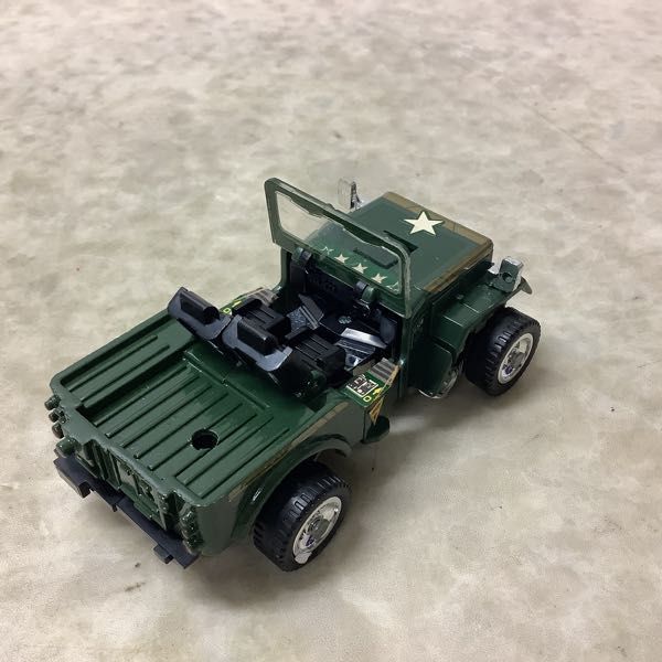 1円〜 欠品 旧タカラ ダイアクロン カーロボット No.12 J59ジープ