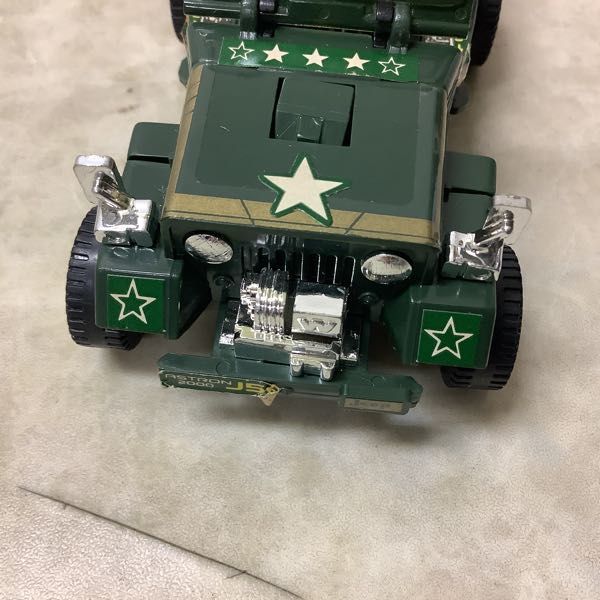 1円〜 欠品 旧タカラ ダイアクロン カーロボット No.12 J59ジープ