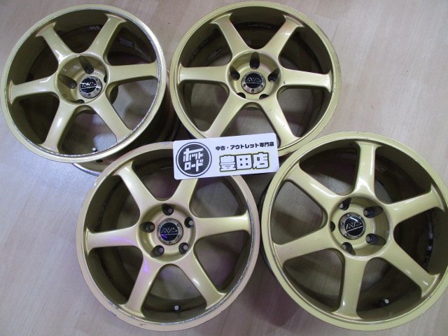 AVS 17インチ MODEL6 MODEL 0 ,ご覧 中古 ヨコハマ AVS モデル6 17