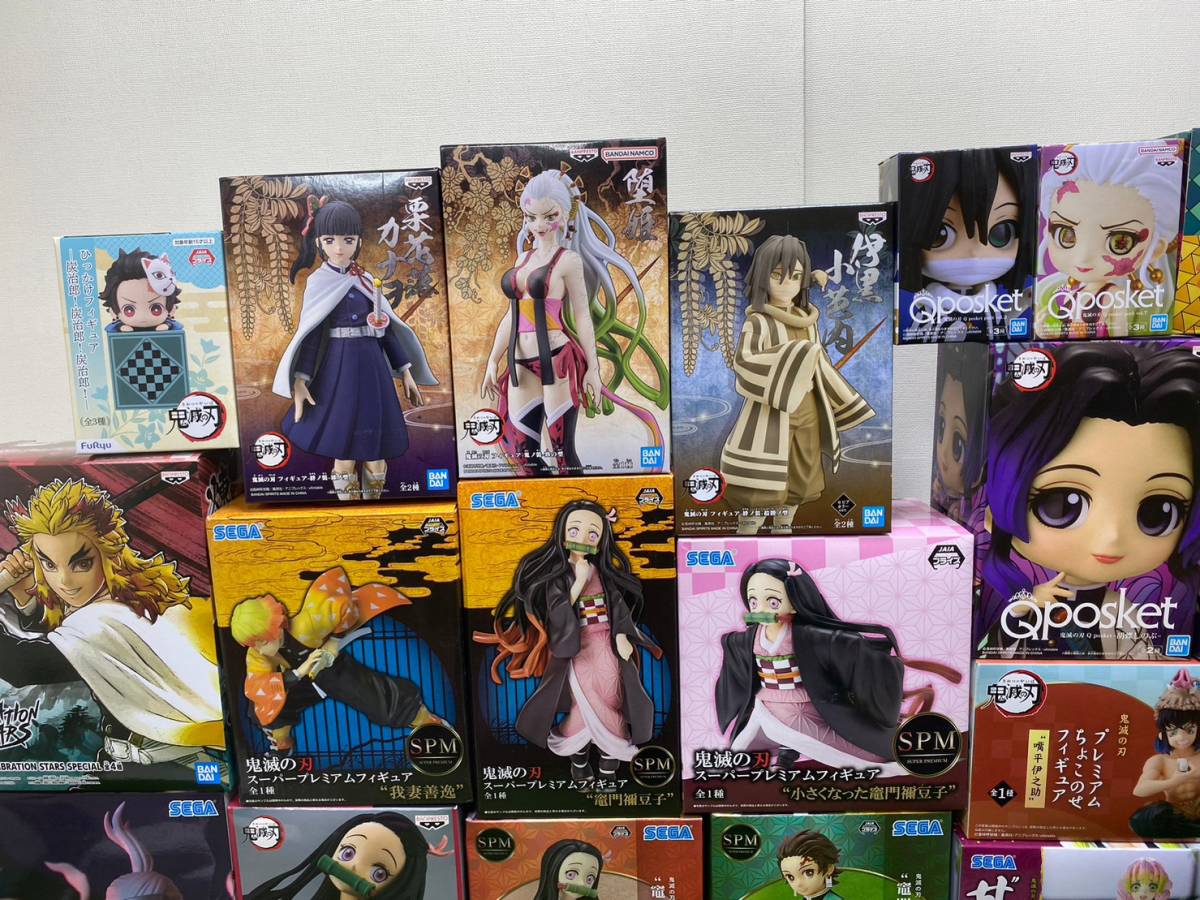 □27 鬼滅の刃 フィギュア 一番くじ Qposket SPM ちょこのせ 炭治郎