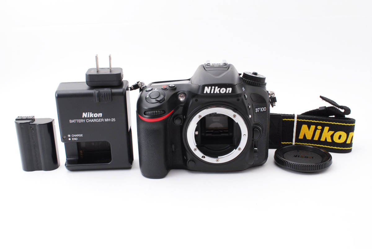 【実動美品】Nikon D7100 ボディ　箱付セット D07 / ニコン Nikon D7100 ボディ /4852A-22 【公式通販】