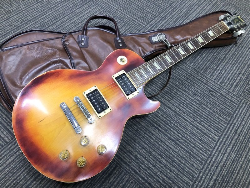 【ジャンク】Burny Lespaul エレキギター レスポール バーニー　K0464+