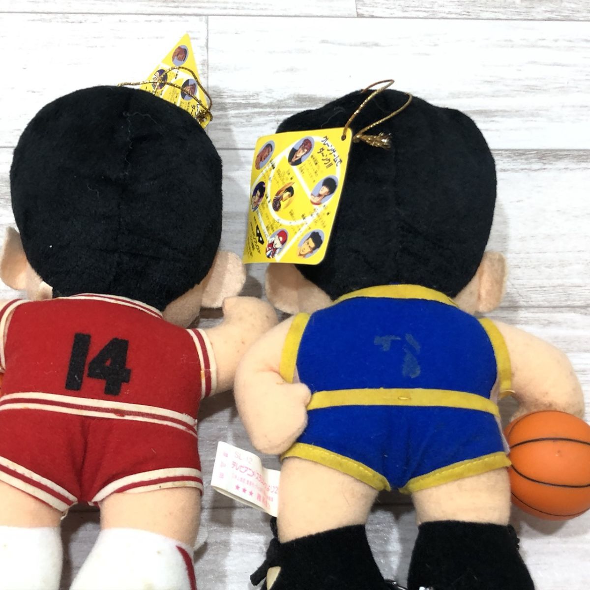 当時物 6体セット タグ付き スラムダンク SLAM DUNK ぬいぐるみ 人形