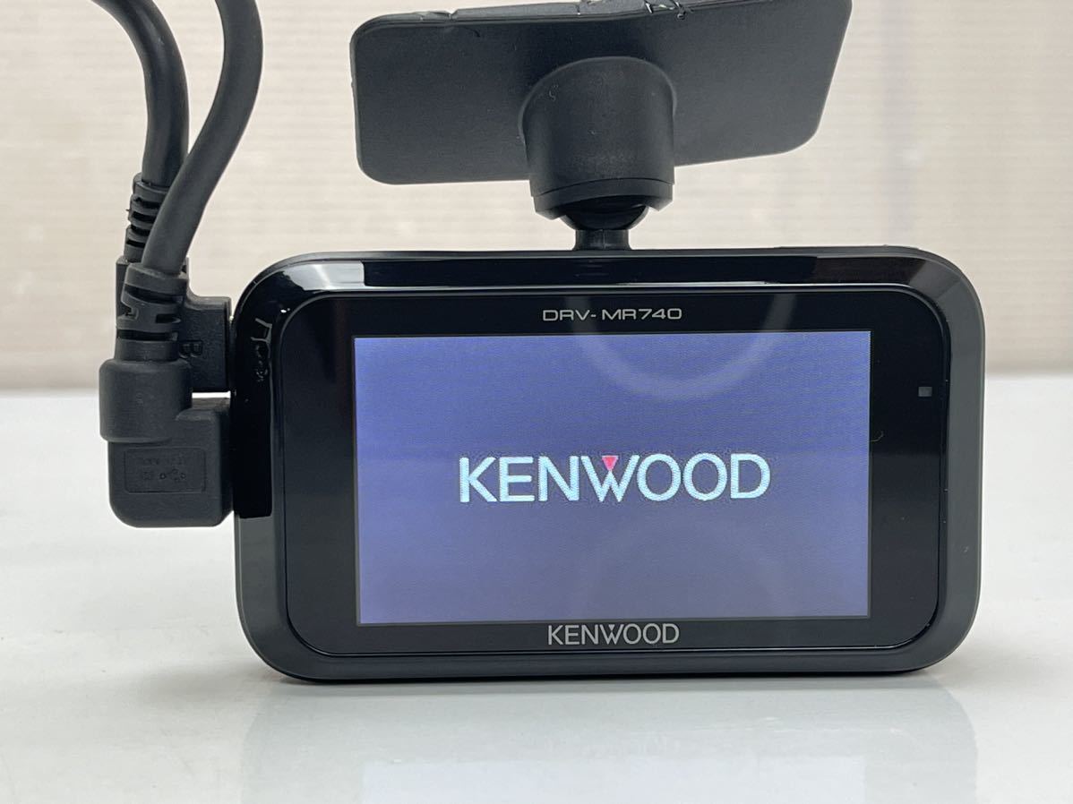 動作品 KENWOOD ケンウッド DRV-MR740 前後2カメラドライブレコーダー FullHD GPS SDカード付き