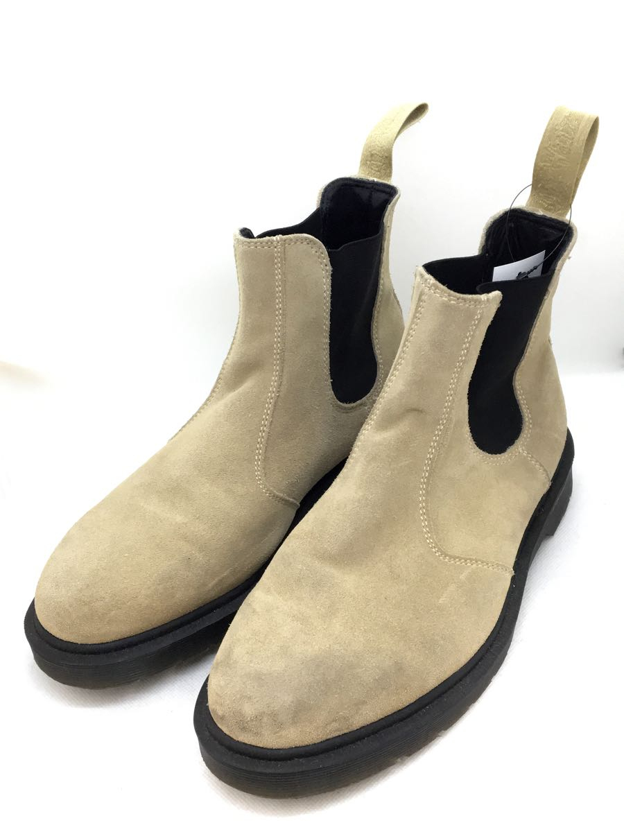 Dr.Martens◇チェルシーブーツ/サイドゴア/UK9/BEG/スウェード/2976