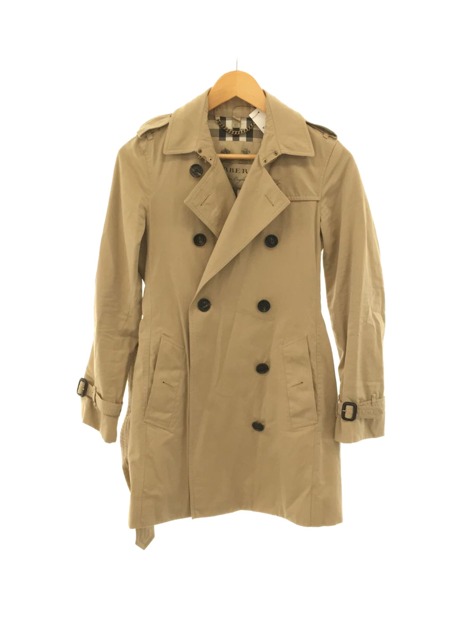 BURBERRY◇THE KENSINGTON/トレンチコート/M/コットン/BEG BURBERRY