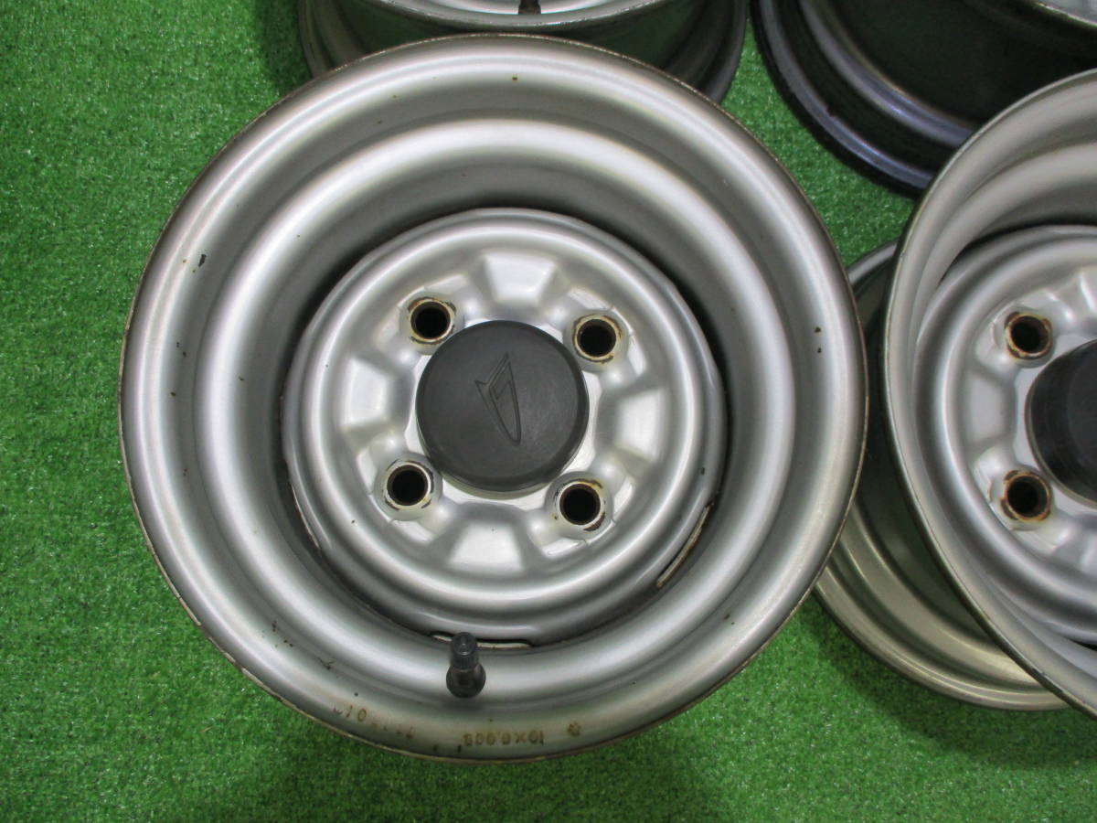 希少！深リム鉄チン！ダイハツ純正10インチホイール 6j±0 PCD110 希少！深リム鉄チン！ダイハツ純正10インチホイール 6j±0 PCD110