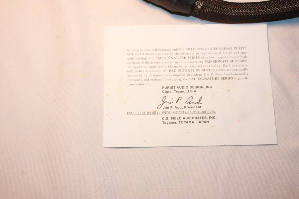 Purist Audio Design AC-DOMINUS ACードミナス長期保管品_5