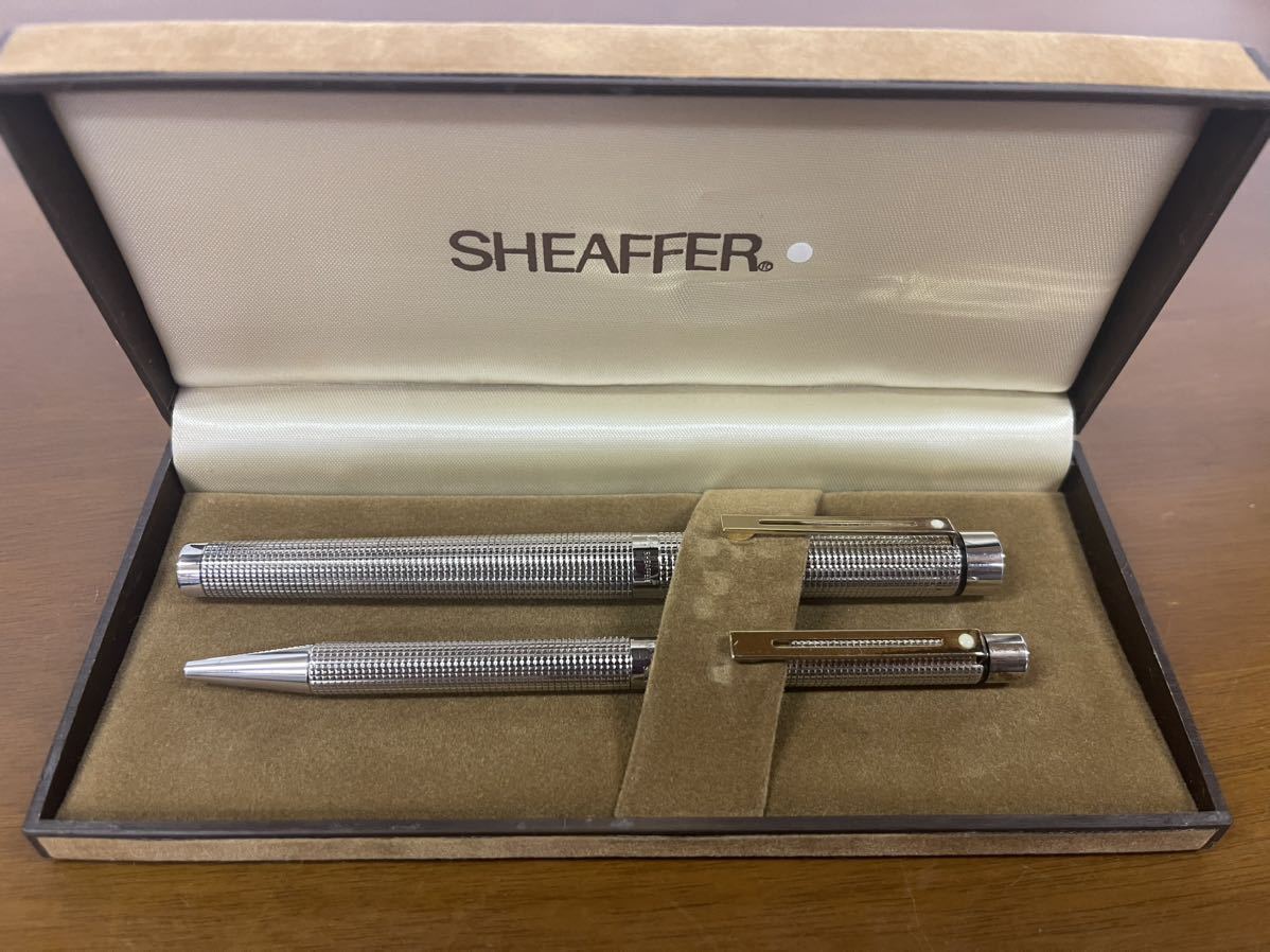 SHEAFFER シェーファー タルガ 万年筆 ボールペン2本セット ペン先14K