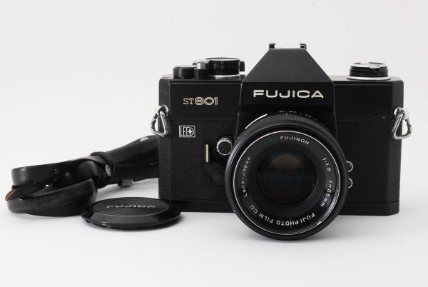 美品‼️Canon EF 70-300mm f/4-5.6 IS USM 美品] フジカ FUJICA ST801 一眼レフ 35mm フィルムカメラ ブラック 黒