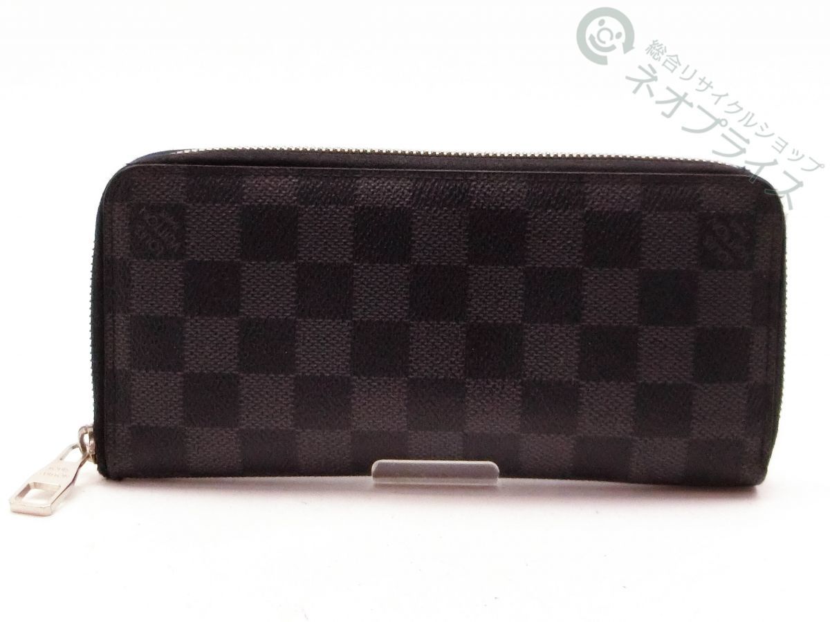 LOUIS ダミエ VUITTON グラフィット ジッピーXL ダミエグラフィット 