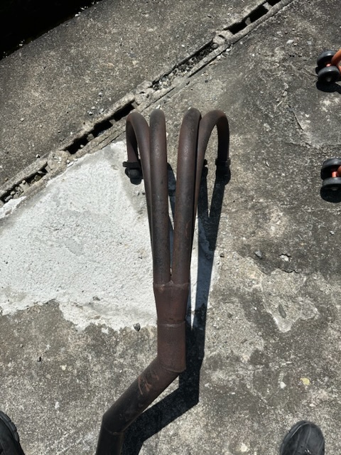 Kawasaki Z1Z2 ロングエキパイ65φ_2