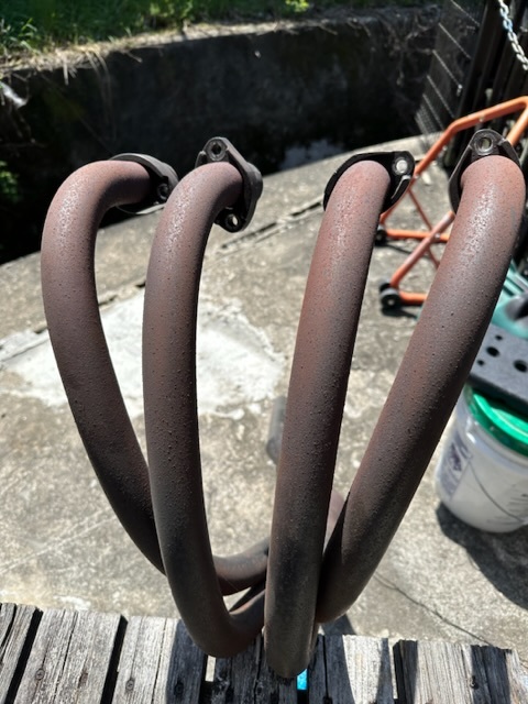 Kawasaki Z1Z2 ロングエキパイ65φ_4