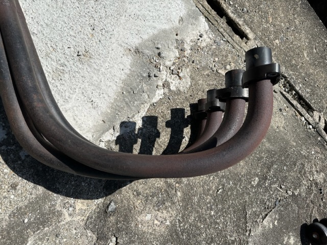 Kawasaki Z1Z2 ロングエキパイ65φ_5