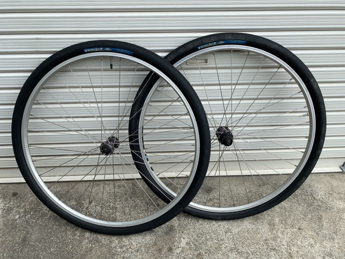 シマノ SHIMANO DEORE ホイールセット ALEXRMS DV15 resist NOMAD 700c