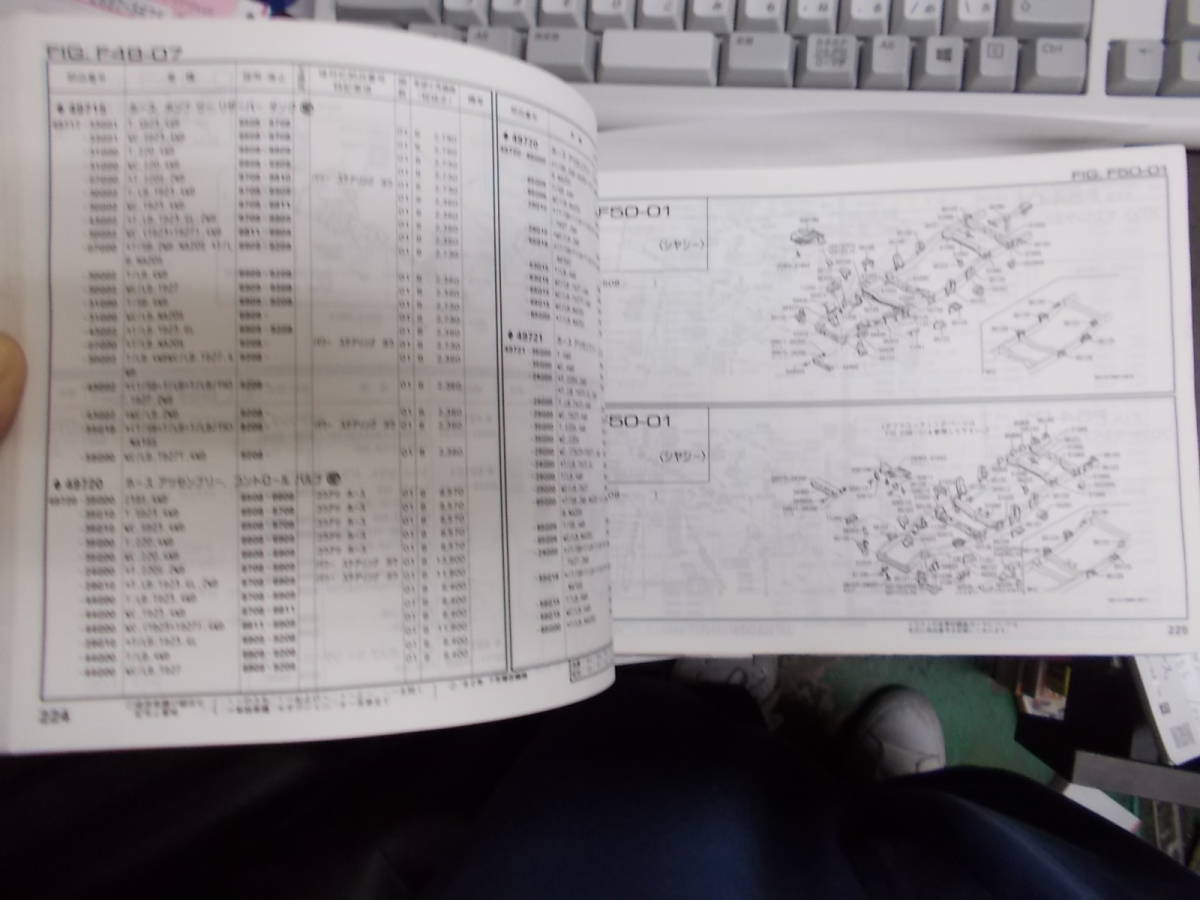 ダットサントラック D21 DATSUN TRUCK 1992-10 主要整備・部品カタログ