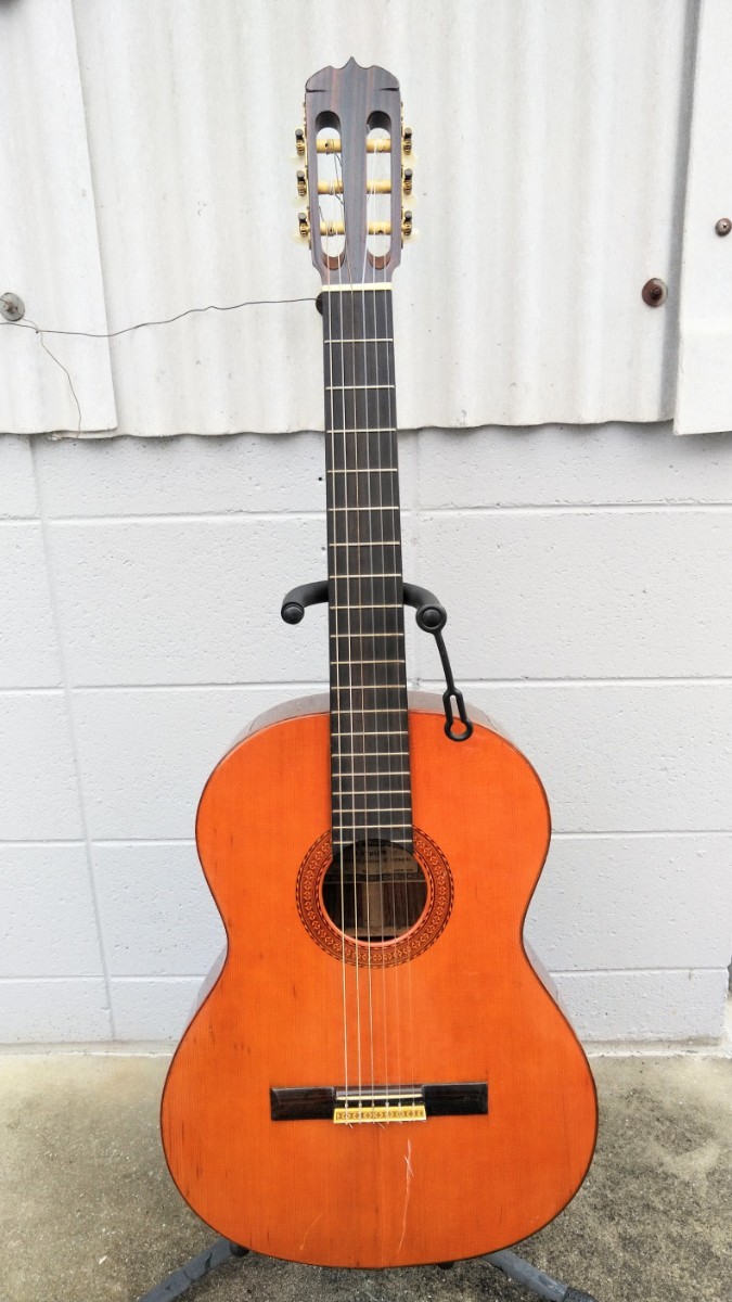 松岡良治　ルシール　No.40　ギター　中古　浅いヒビ画像あり