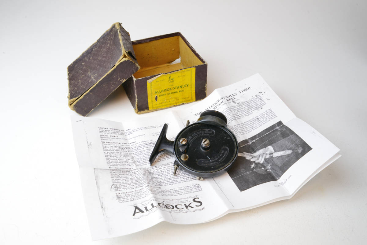 スタンレー | Stanley Allcock ⁄ Vintage Antique Spinning Reelを落札 