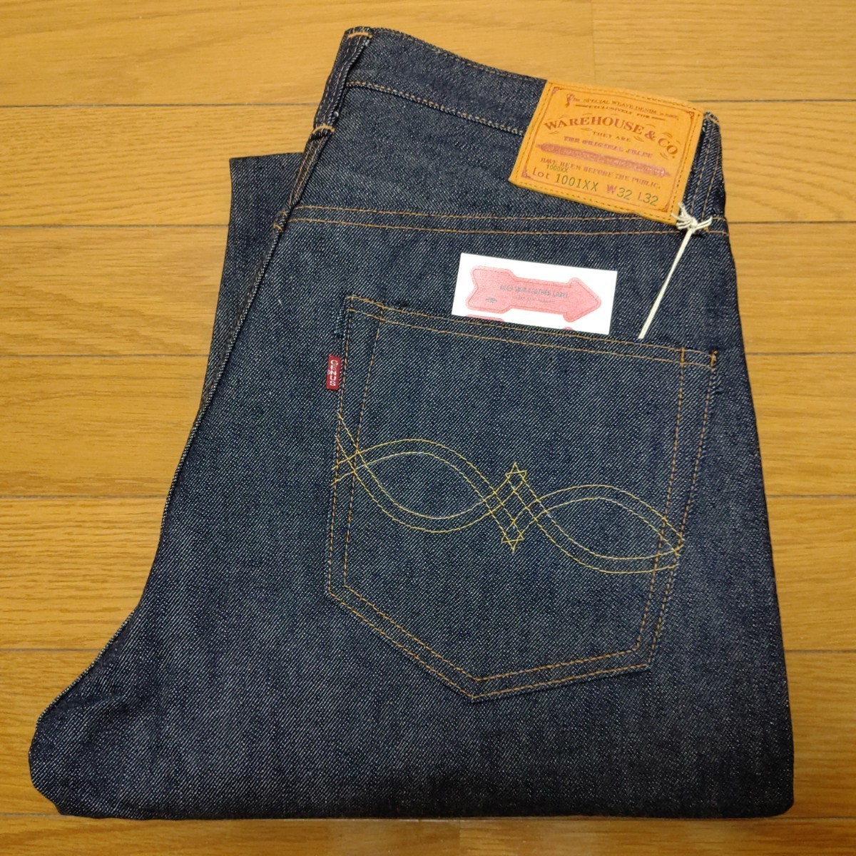 Lot 1001XX(1000XX)【1953MODEL】W32×L32 NONWASH WAREHOUSE ウエア 