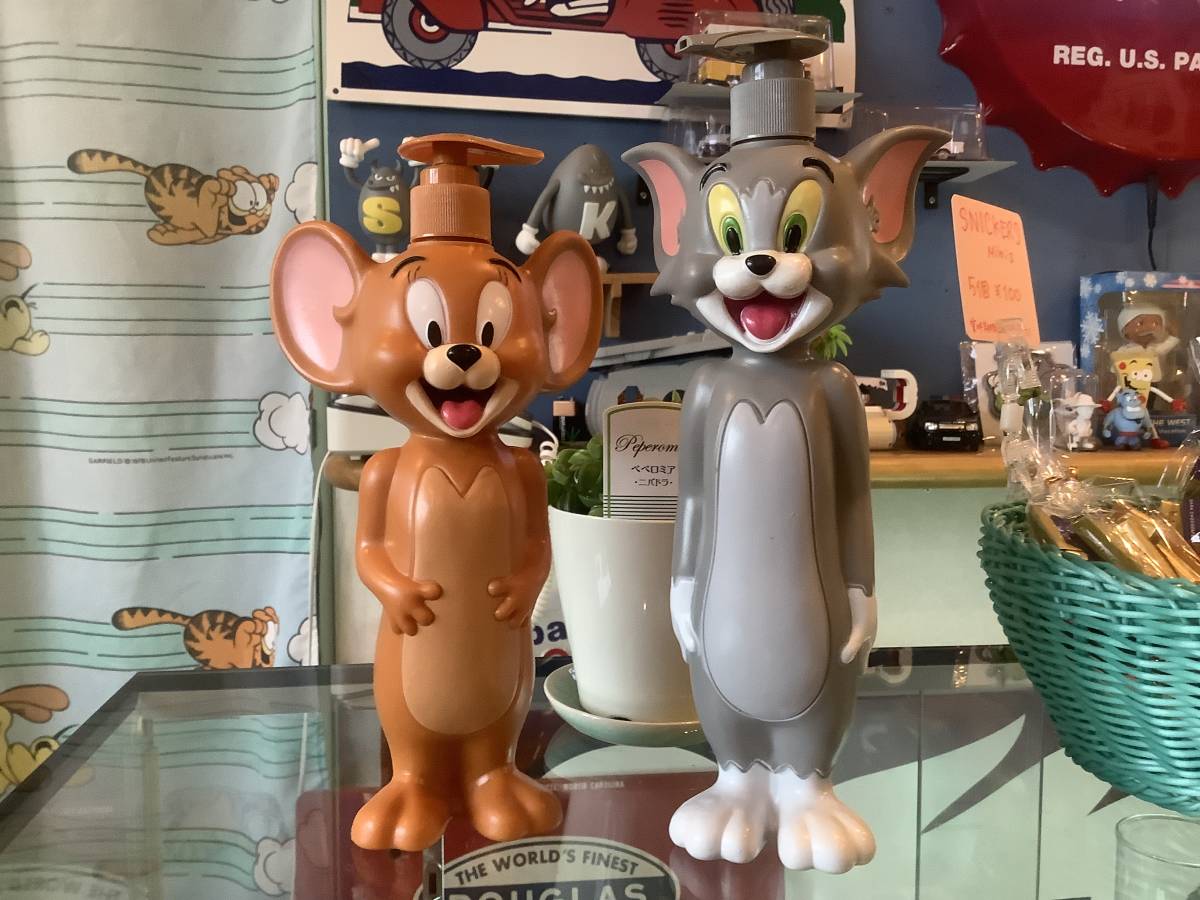トムとジェリー シャンプーボトル ボトル フィギュア インテリア 
