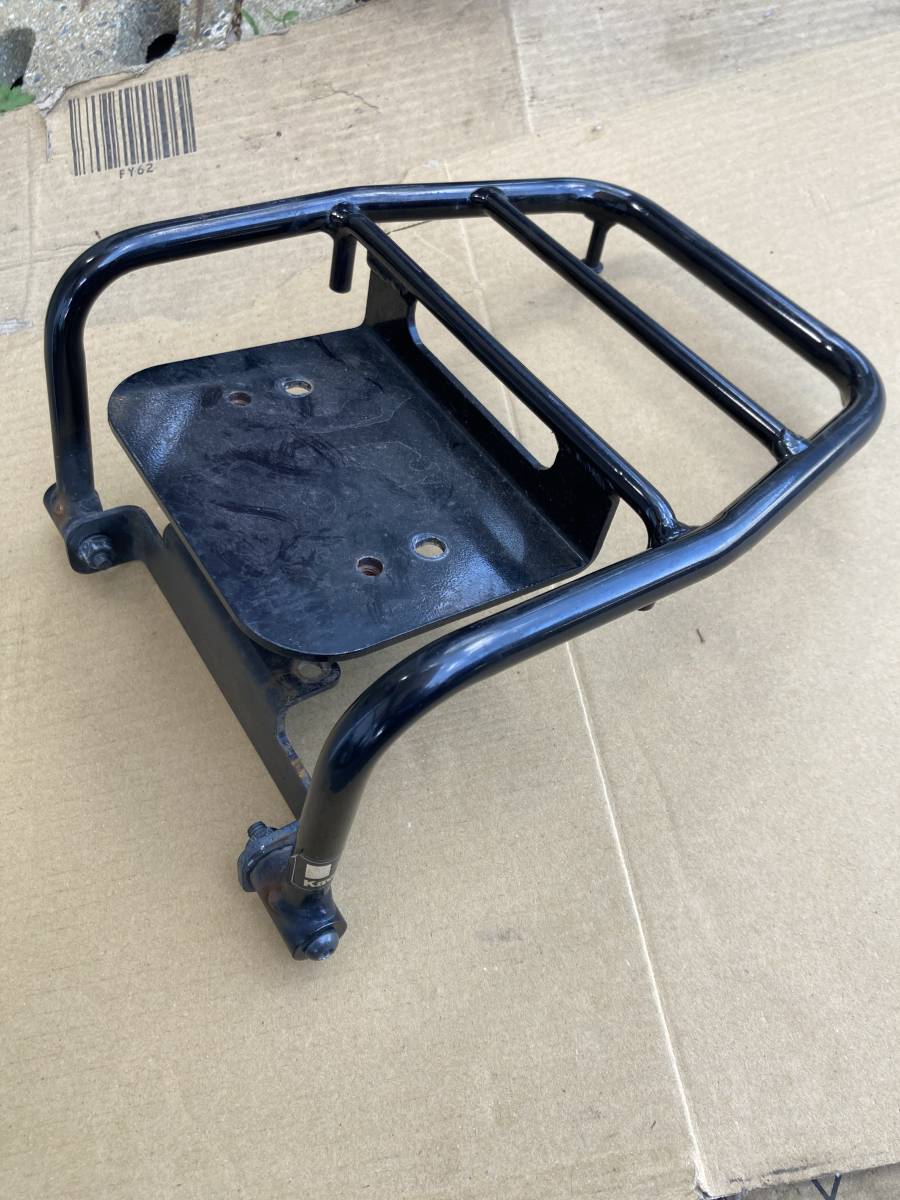 カワサキ Dトラッカー125 KLX125用 恐らく純正リアキャリア 中古品 カワサキ Dトラッカー125 KLX125用 恐らく純正リアキャリア 中古品