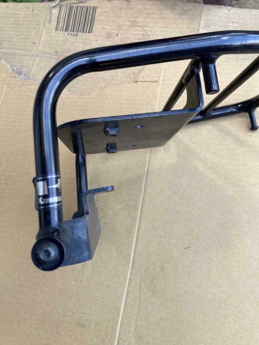 カワサキ Dトラッカー125 KLX125用 恐らく純正リアキャリア 中古品