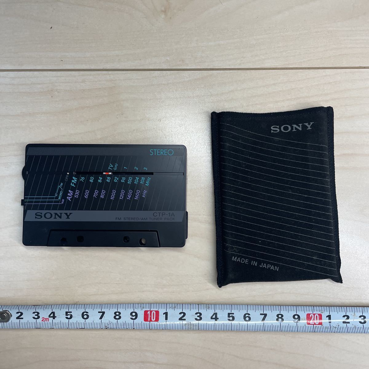 ソニー CTP-1A WALKMAN am/fm TUNER PACK SONY カセットプレーヤー