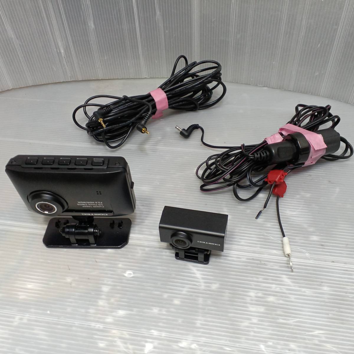 comtec ZDR-015 前後 2カメラ ドライブレコーダー　ドラレコ　コムテック 　マイクロSD欠品