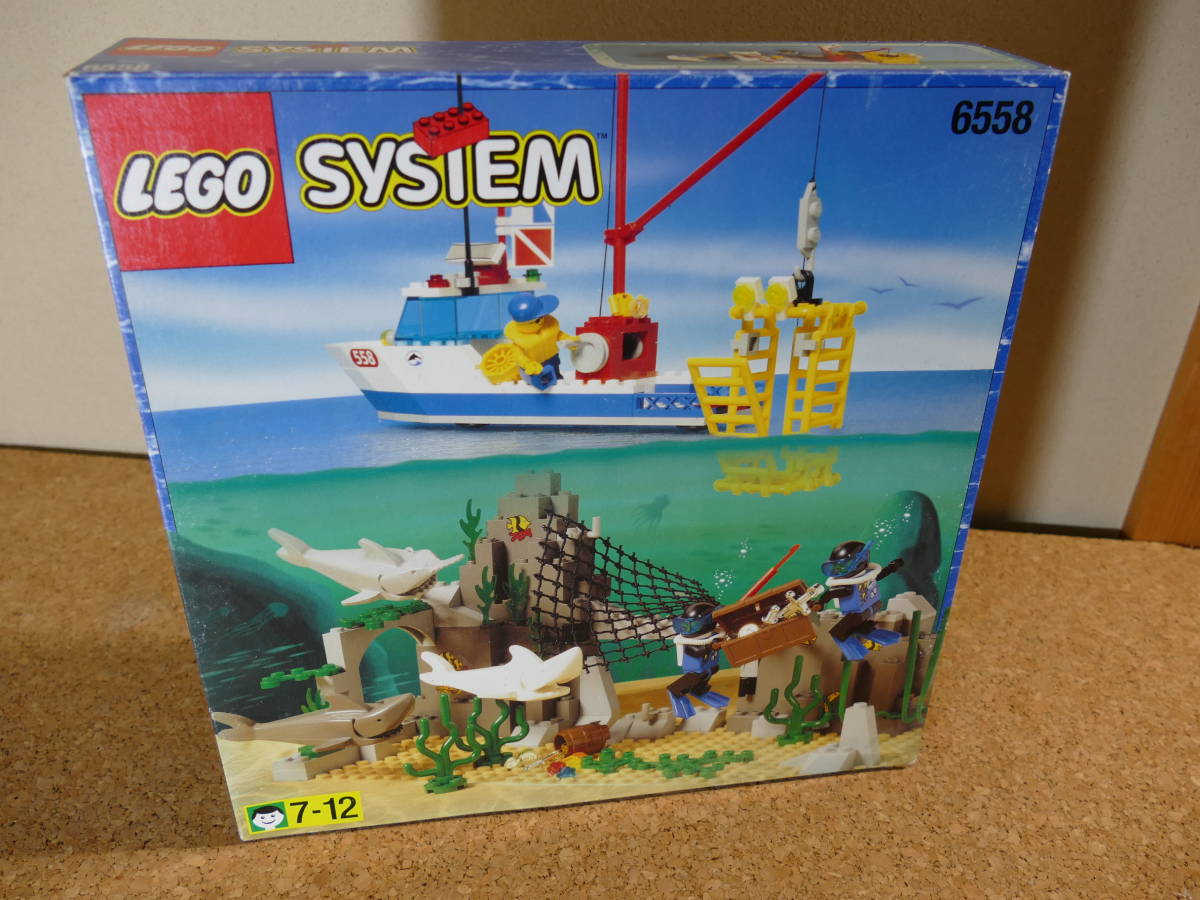 お取り引き中です。 LEGO LEGO レゴシステム 6558 シャークハンター船 レゴ ジェイクと