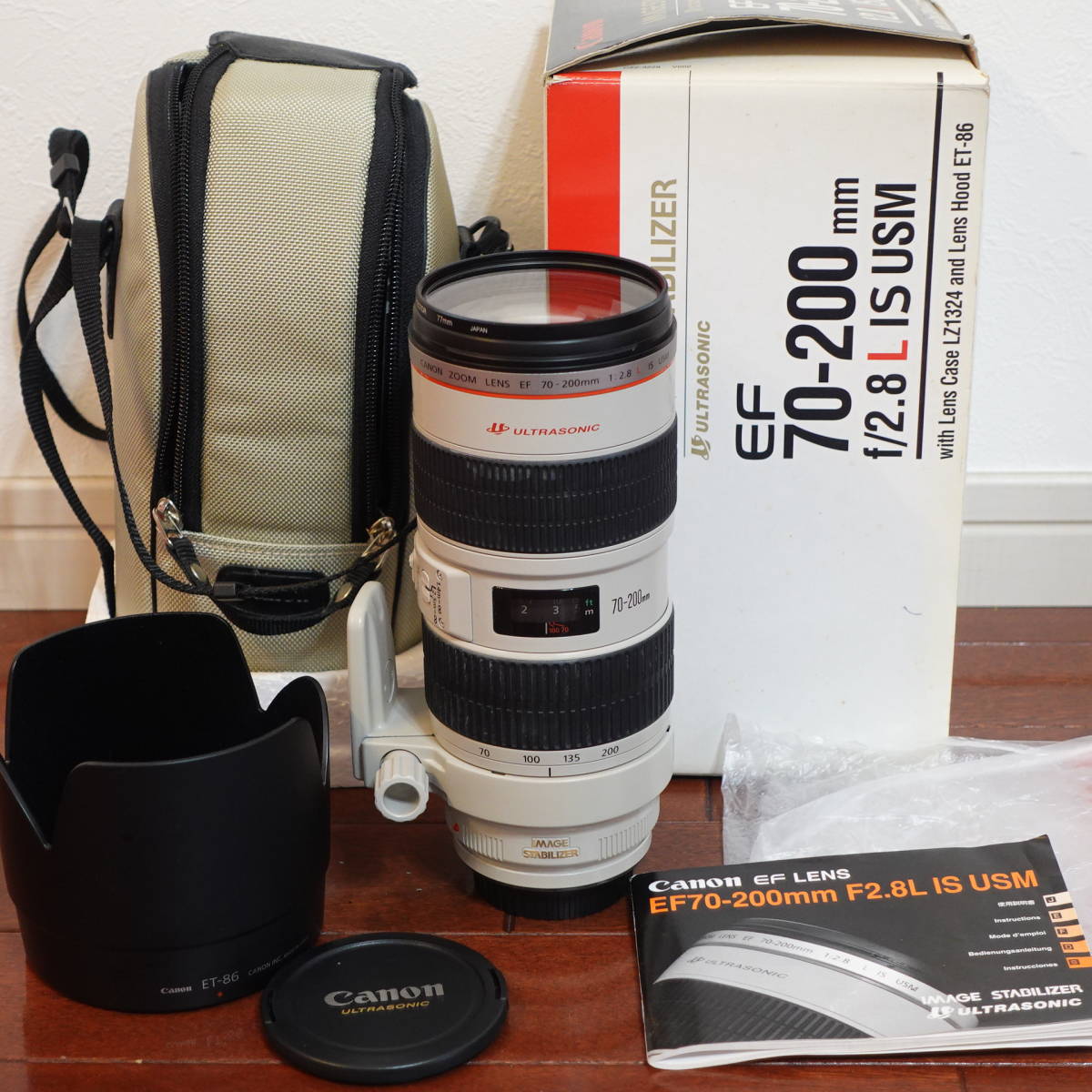 新作，最新作】 キャノン Canon EF 70-200mm 1:2.8 L IS USM レンズ
