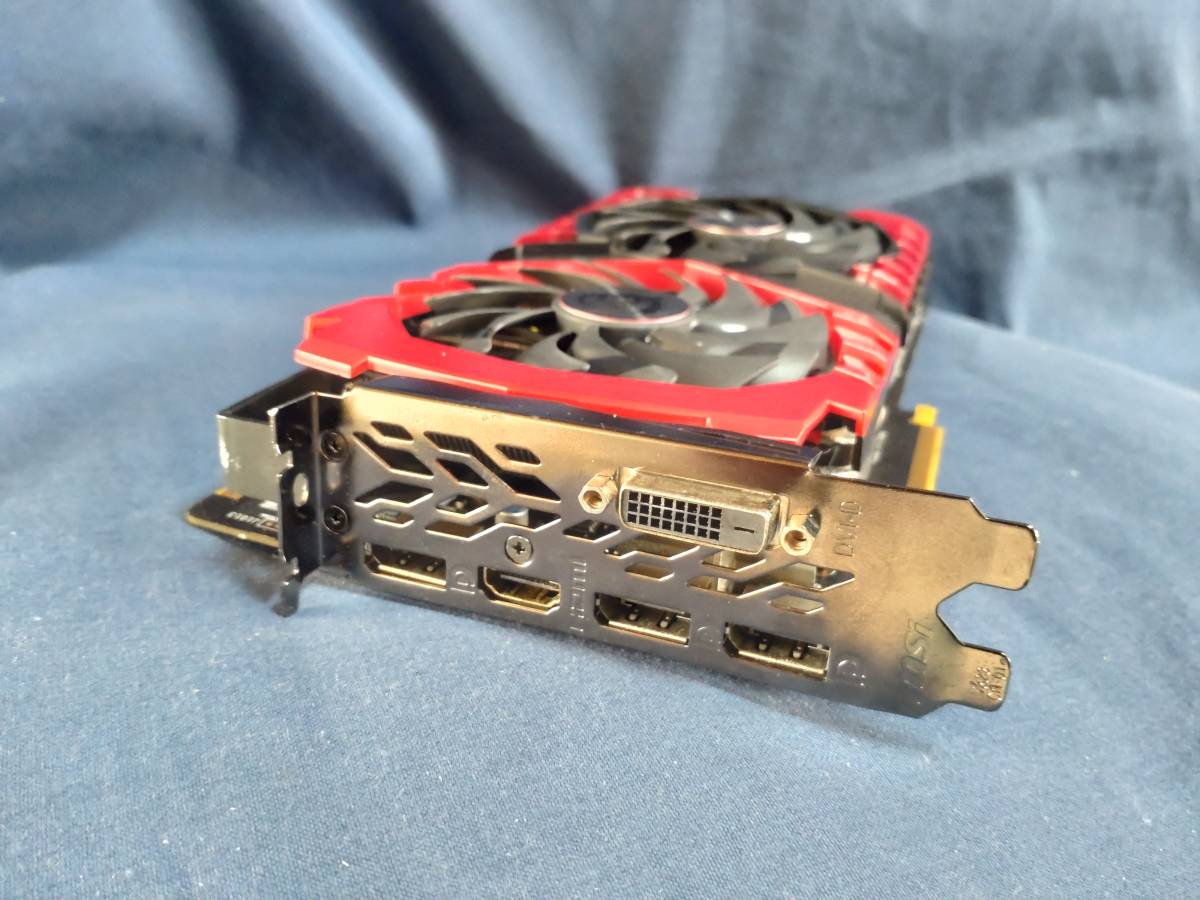 ジャンク】MSI GeForce GTX 1080 GAMING X 8G MSI GTX1080 GAMING X 8G