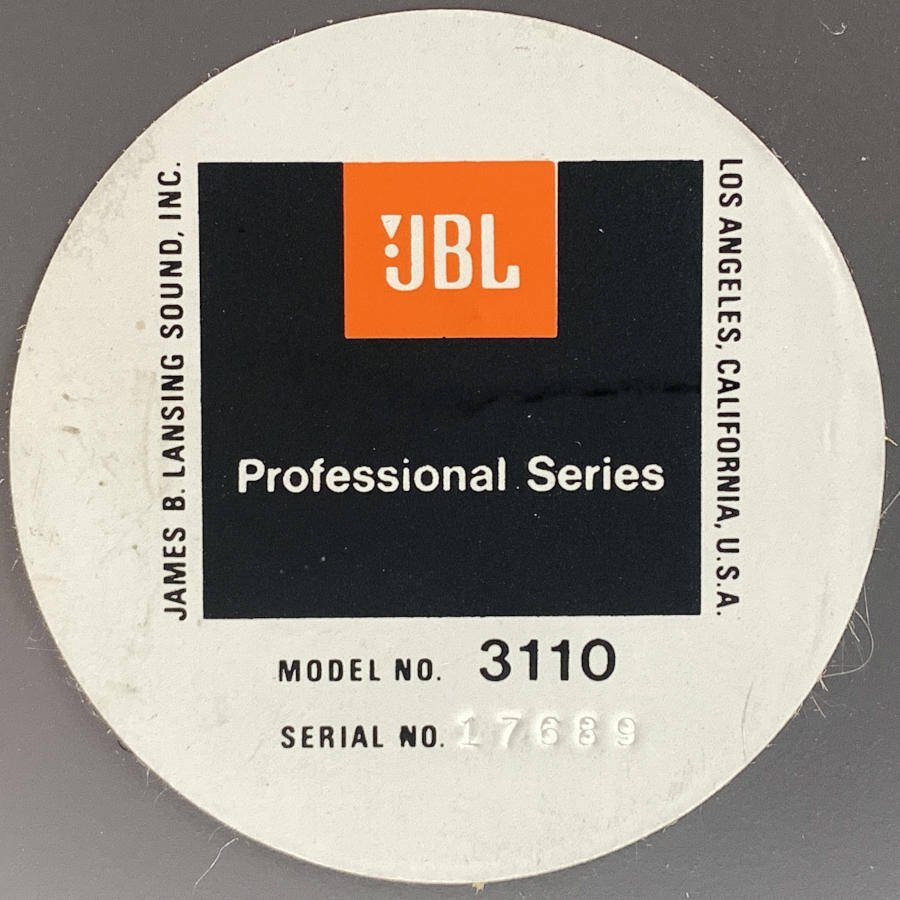 JBL 3110 ペア DIVIDING NETWORK◇現状品 Yahoo!オークション 【公式通販】