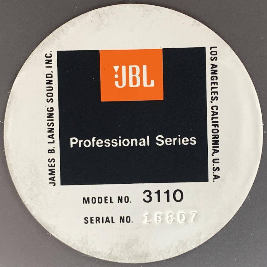 JBL 3110 ペア DIVIDING NETWORK◇現状品 Yahoo!オークション 【公式通販】