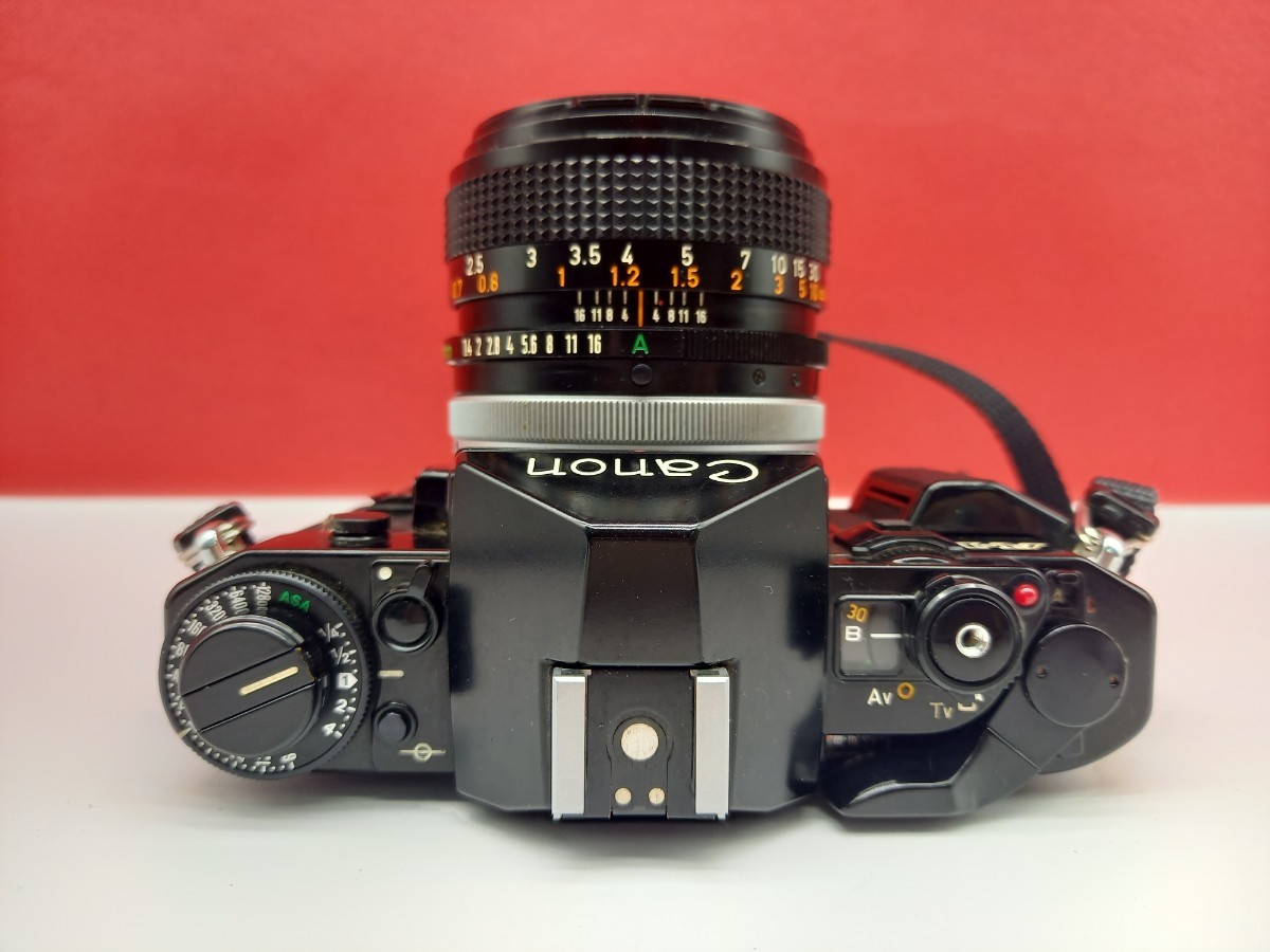 ジャンク】Canon A-1+FD50mm F1.4 フィルム一眼レフカメラ Canon FD