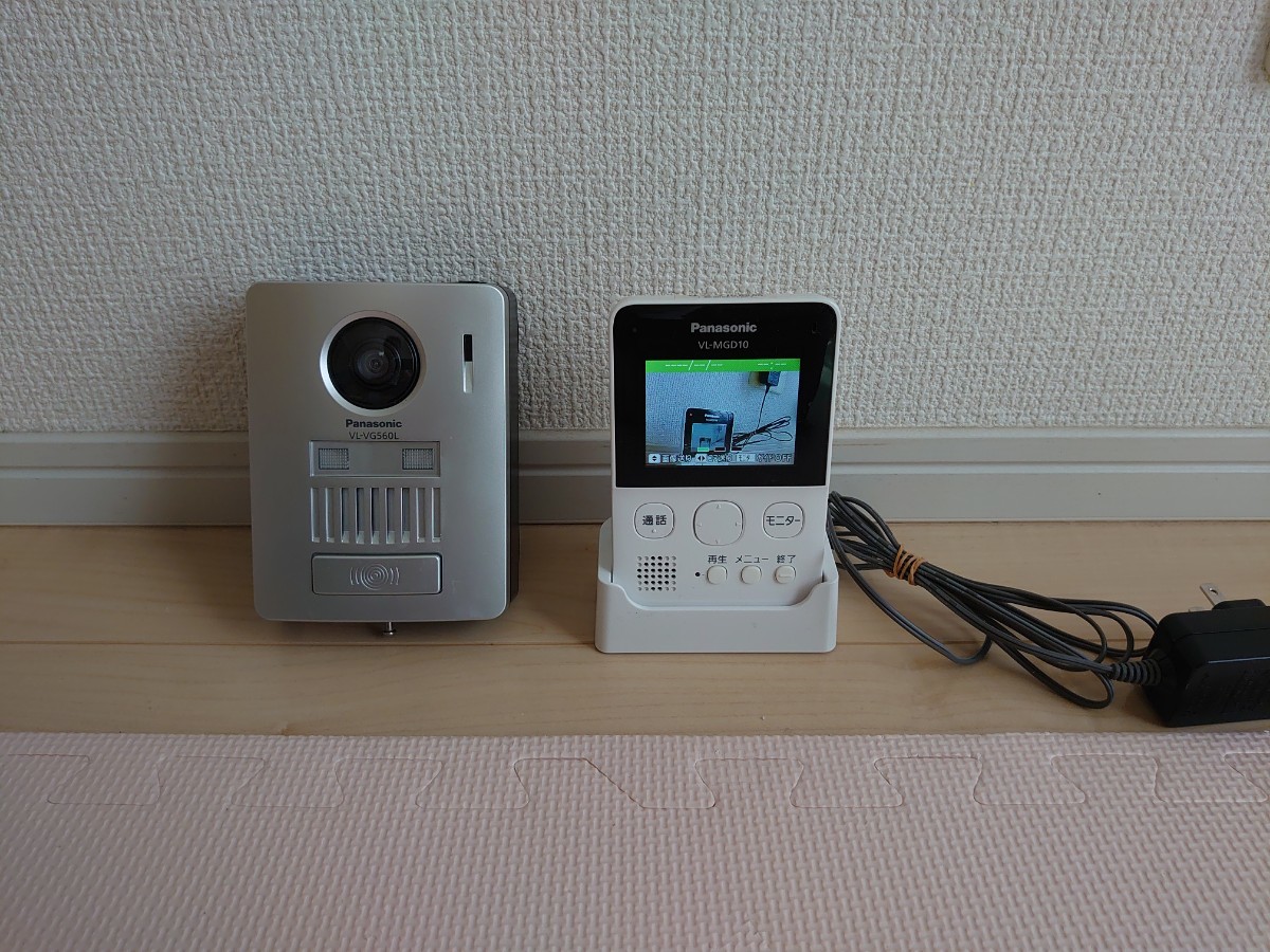 [送料無料] パナソニック ワイヤレステレビドアホン VL-SGD10L Panasonic 配線工事不要