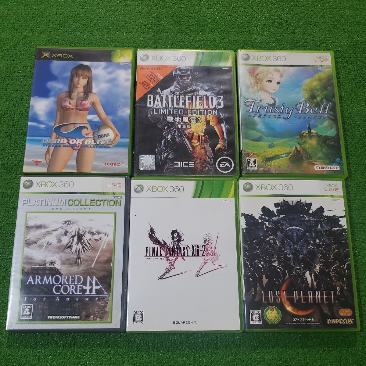 XBOX 360 ソフト 60本 まとめ売り 戦国無双2 with 猛将伝 DEAD OR 