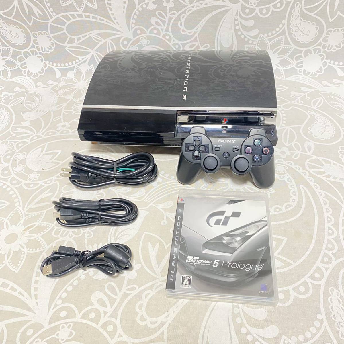 k 1円☆ PS3 60GB CECHA00 FW:3.56 SONY プレステ3 初期型 