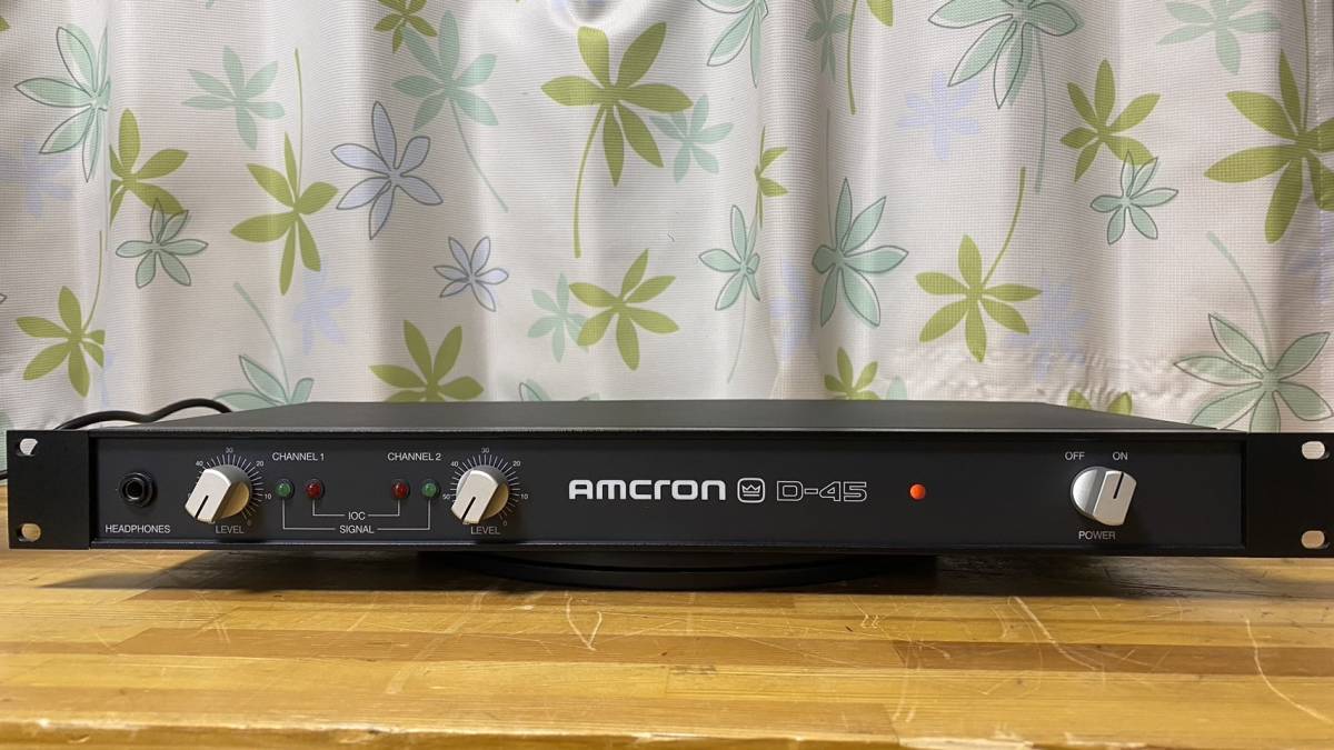 AMCRON CROWN⁄クラウン パワーアンプ D-45 [中古美品] AMCRON
