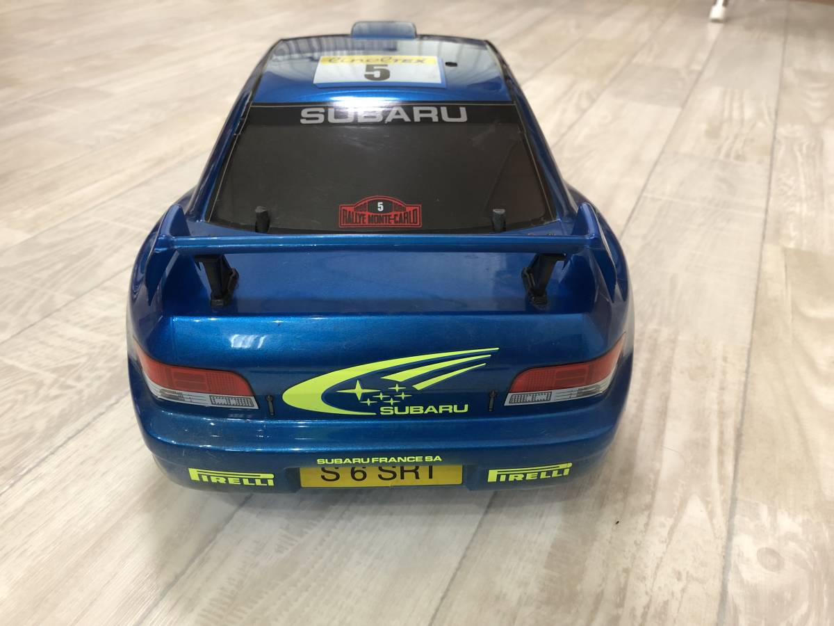 ☆タミヤ TGX 1/8 エンジンRCカー スバル インプレッサWRC ジャンク