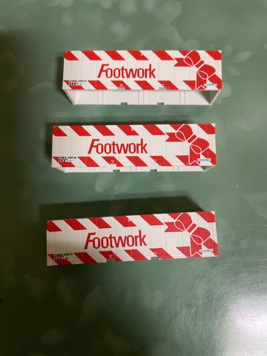 Nゲージ　コンテナ　フットワーク　朗堂