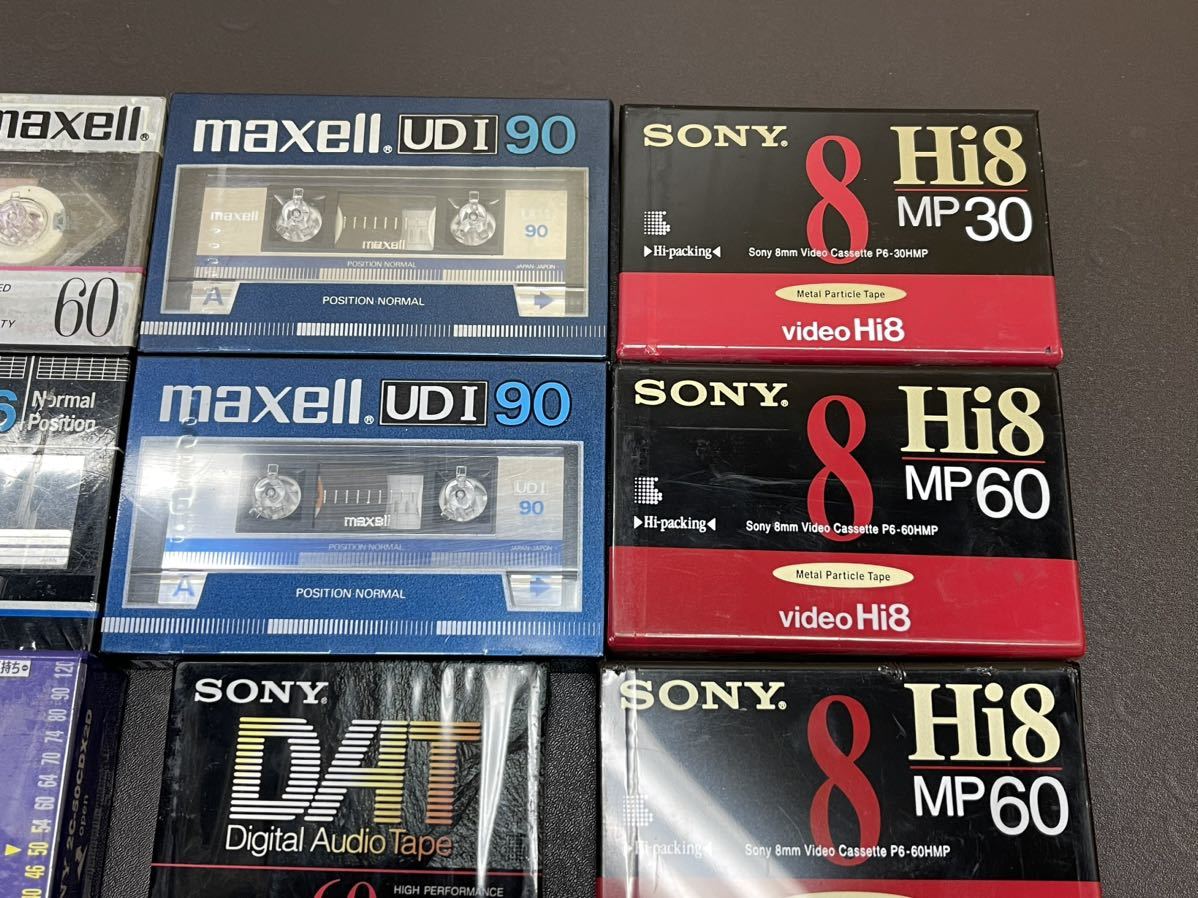 maxel UDI 90 UDⅡ-S SONY Hi8 P6-60HMP DT-60RA 2C-50CDX2D TDK AD46 
