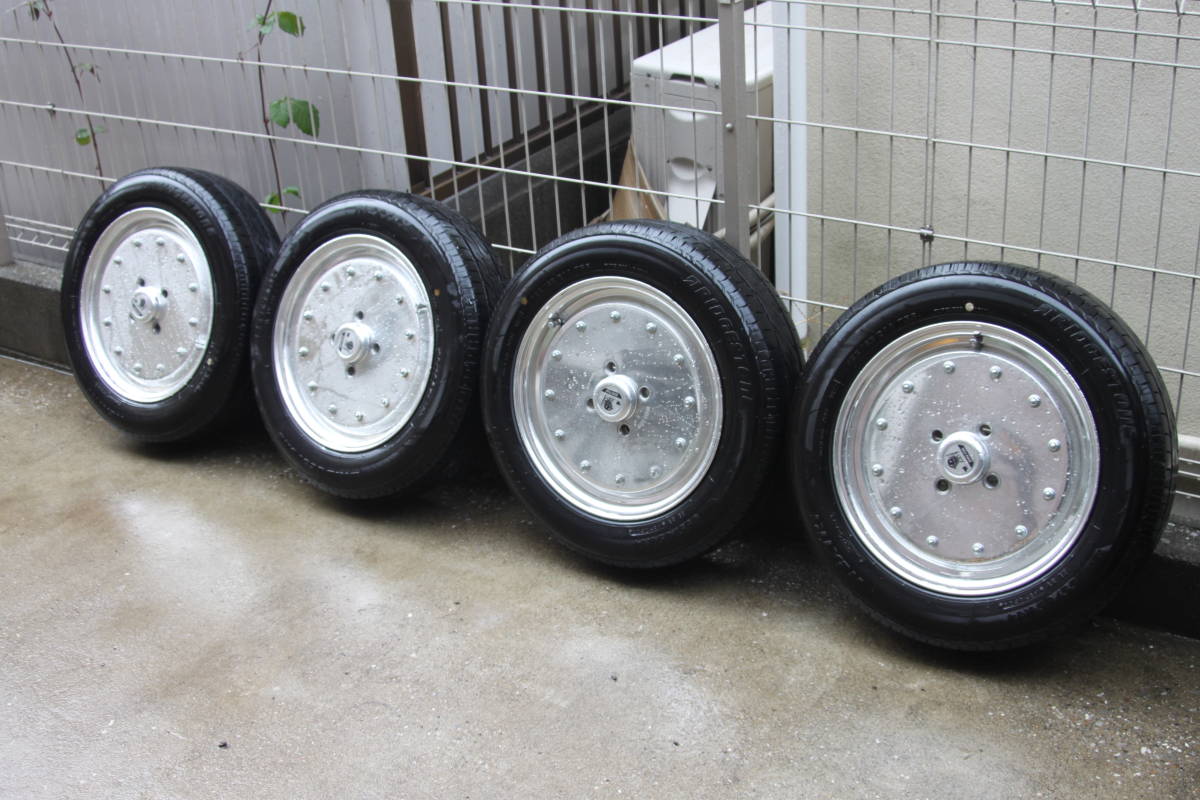 スピードスターマーク1 ホイル3本 14インチPCD100 オフセット42 5J