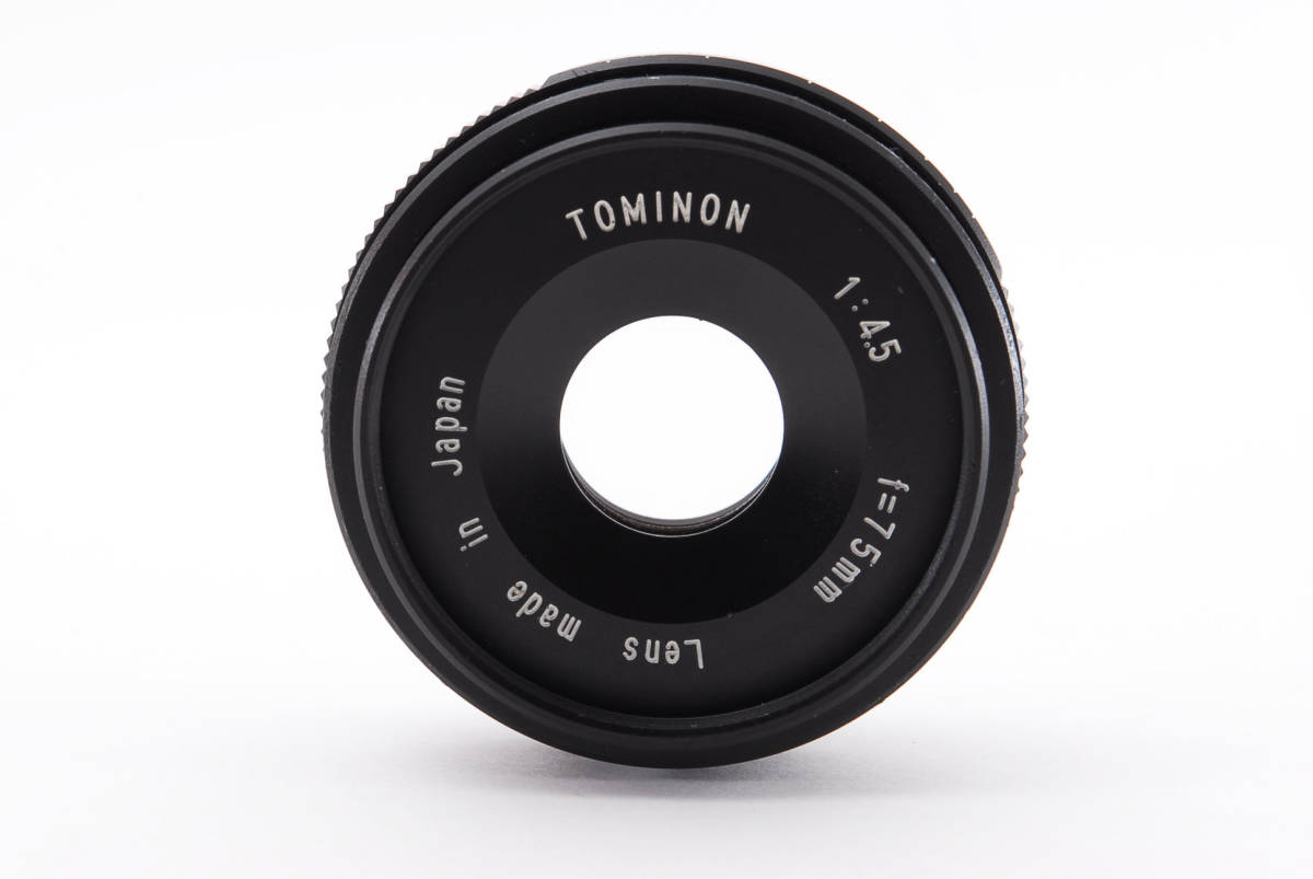 ☆希少品☆富岡光学 TOMINON トミノン 75mm F4.5 ☆激レア☆ #7416