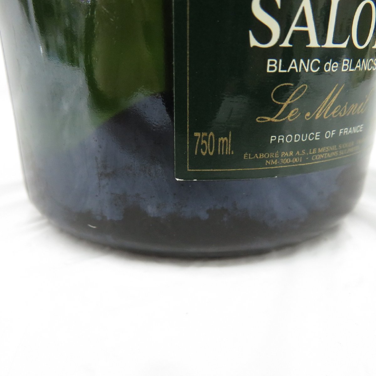 未開栓】SALON サロン ブラン・ド・ブラン 1996 シャンパン 750ml 12
